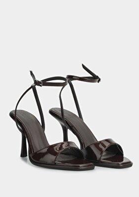 Provoq Kahve Kadın Topuklu Sandalet