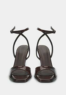 Provoq Kahve Kadın Topuklu Sandalet