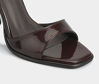 Provoq Kahve Kadın Topuklu Sandalet