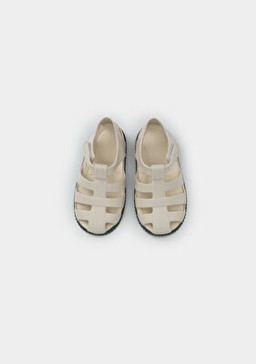 Igor Siyah Kız Çocuk Düz Sandalet