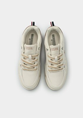 U.S. Polo Assn. ZELDA Bej Kadın Ayakkabı