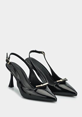 Provoq Siyah Kadın Ayakkabı