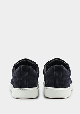 Provoq Lacivert Deri Erkek Sneaker