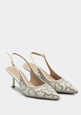 Provoq Ekru Kadın Ayakkabı