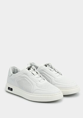 Provoq Beyaz Deri Erkek Sneaker