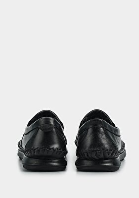 Eclipse Siyah Deri Erkek Ayakkabı