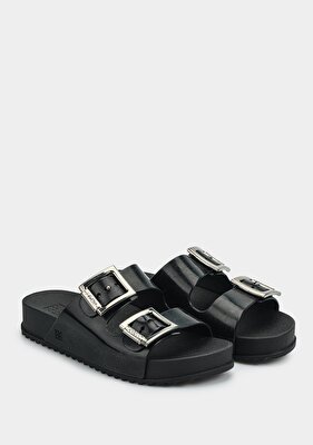 Zaxy Siyah Kadın Plaj Terliği