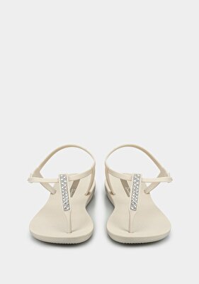 Ipanema Bej Kadın Düz Sandalet