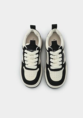 LUFIAN Jennifer Siyah Deri Kadın Sneaker