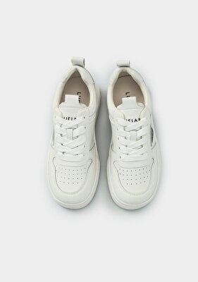 LUFIAN Jennifer Beyaz Deri Kadın Sneaker