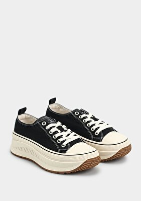 LUFIAN Shay Siyah Kadın Sneaker