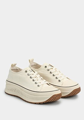 LUFIAN Shay Beyaz Kadın Sneaker