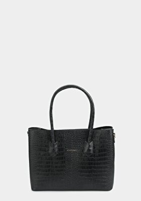 Carrera Siyah/Siyah Kadın Omuz Çantası