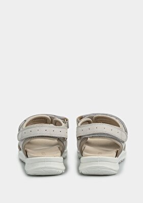 Legero Beyaz Deri Kadın Düz Sandalet