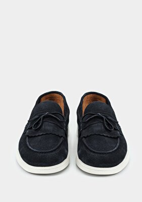 Provoq Lacivert Deri Erkek Ayakkabı