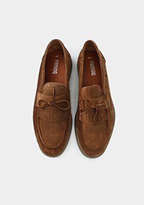 Provoq Taba Deri Erkek Ayakkabı