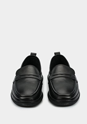 Eclipse Siyah Deri Erkek Ayakkabı