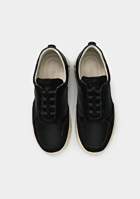 Eclipse Siyah Deri Erkek Ayakkabı