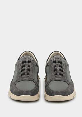 Eclipse Gri Deri Erkek Ayakkabı