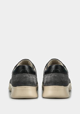 Eclipse Gri Deri Erkek Ayakkabı