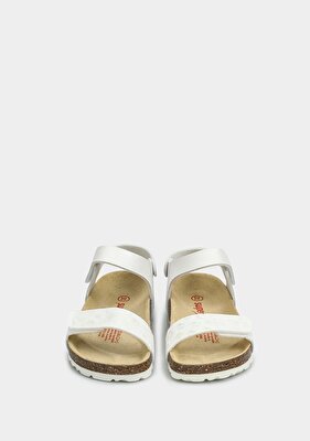 Superfit Beyaz Kız Çocuk Düz Sandalet