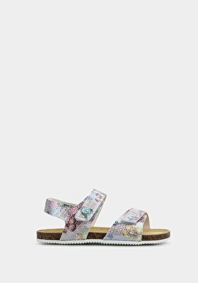 Superfit Mavi Kız Çocuk Düz Sandalet