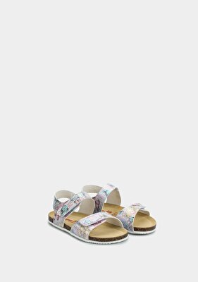 Superfit Mavi Kız Çocuk Düz Sandalet