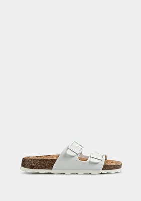 Superfit Beyaz Erkek Çocuk Terlik