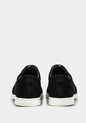 Provoq Siyah Deri Erkek Ayakkabı