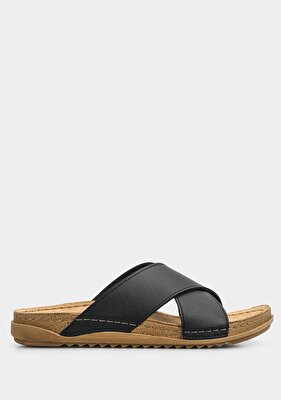 Eclipse Siyah Kadın Terlik