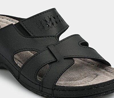 Eclipse Siyah Kadın Terlik