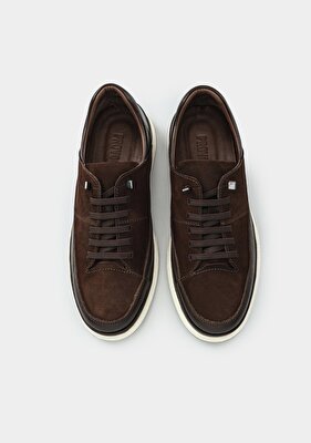 Provoq Kahve Deri Erkek Ayakkabı