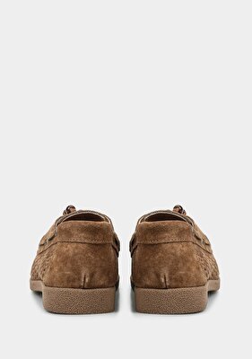 Provoq Taba Deri Kadın Ayakkabı