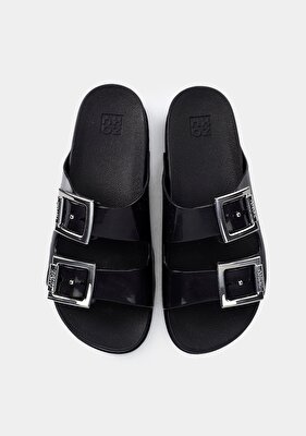 Zaxy Siyah Kadın Plaj Terliği