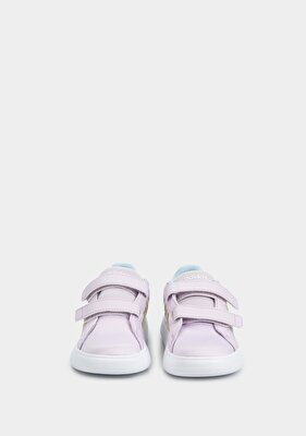 adidas Grand Court Disney Frozen Elsa Mor Kız Çocuk Sneaker Jq4356