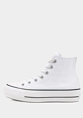 Converse Chuck Taylor All Star Platform Canvas Beyaz Kadın Sneaker 560846C 