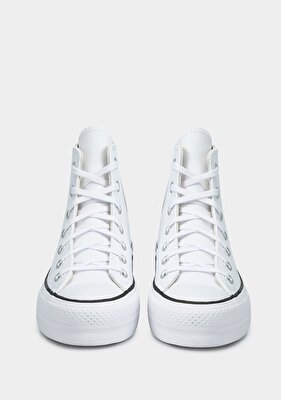 Converse Chuck Taylor All Star Leather Platform Beyaz Kadın Sneaker 561676C