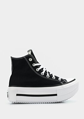 Converse Chuck Taylor All Star Lıft Double Stack Siyah Kadın Sneaker A12975C 