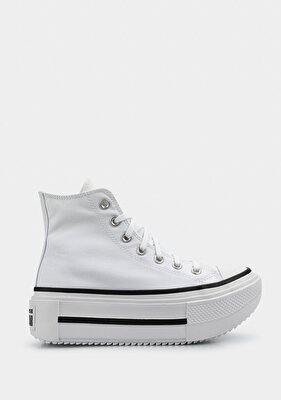 Converse Chuck Taylor All Star Lıft Double Stack Beyaz Kadın Sneaker A12976C 
