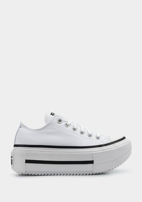 Converse Chuck Taylor All Star Lıft Double Stack Platform Beyaz Kadın Sneaker A15491C 