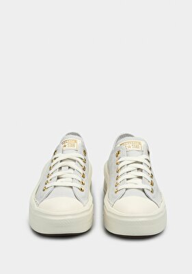 Converse Chuck Taylor All Star Move Platform Frılls Gri Kadın Sneaker A15494C 
