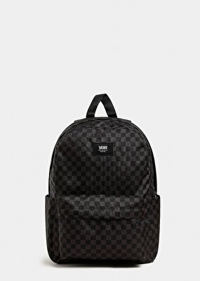 Vans Skool Grom Check Backpack Siyah/Siyah Unisex Sırt Çantası Vn000J3Kba51Old 