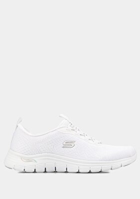 Skechers Beyaz Kadın Spor Ayakkabı 104377 Wht Arch Fit Vista