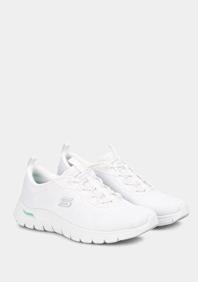Skechers Beyaz Kadın Spor Ayakkabı 104377 Wht Arch Fit Vista