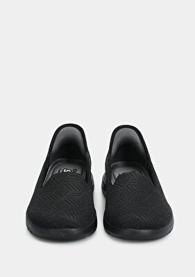 Skechers Bbk On-The-Go Flex - Clover Kadın Siyah Slip-Ins Yürüyüş Ayakkabısı 138182 