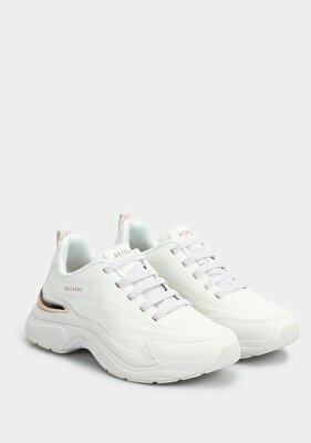 Skechers Wht Hazel - Step N Flow Beyaz Kadın Sneaker 177575 
