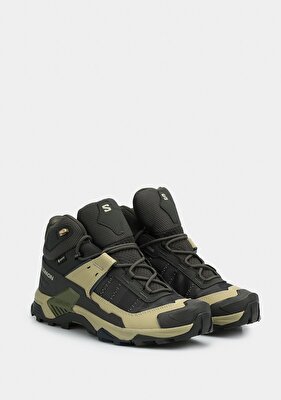 Salomon Ultra 5 Mıd Gore-Tex Antrasit-Yeşil Erkek Outdoor Bot L47754300X 