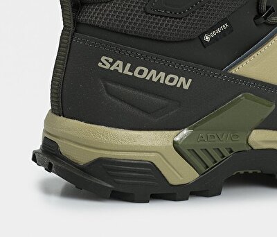 Salomon Ultra 5 Mıd Gore-Tex Antrasit-Yeşil Erkek Outdoor Bot L47754300X 