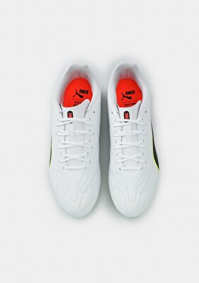 Puma Kıng 20 Play Fg/Ag Beyaz Erkek Halı Saha Ayakkabısı 10873201 
