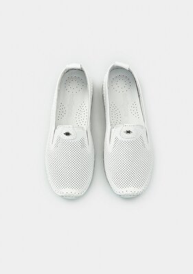 Eclipse Beyaz Deri Kadın Ayakkabı